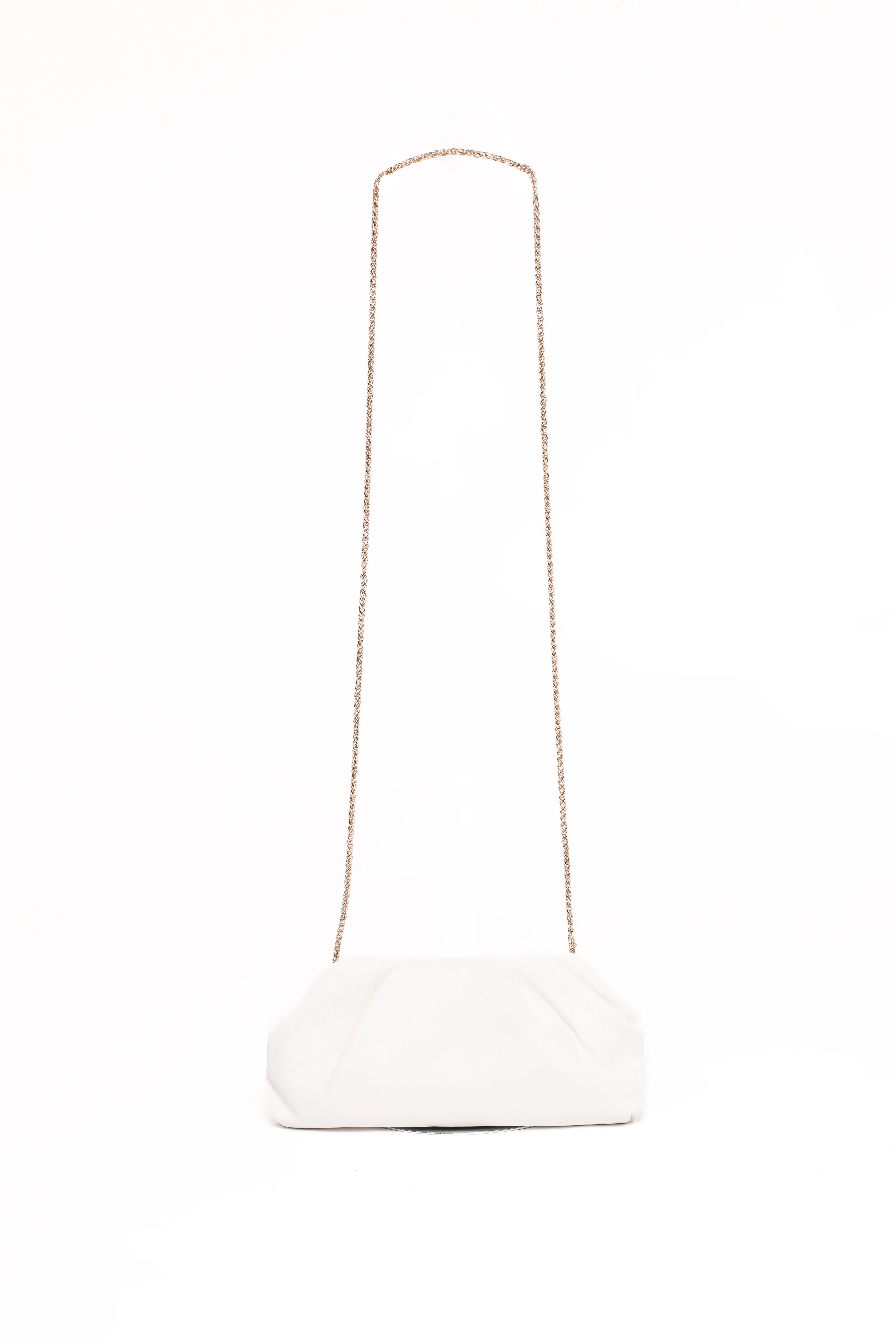 Lucy Clutch Bag White