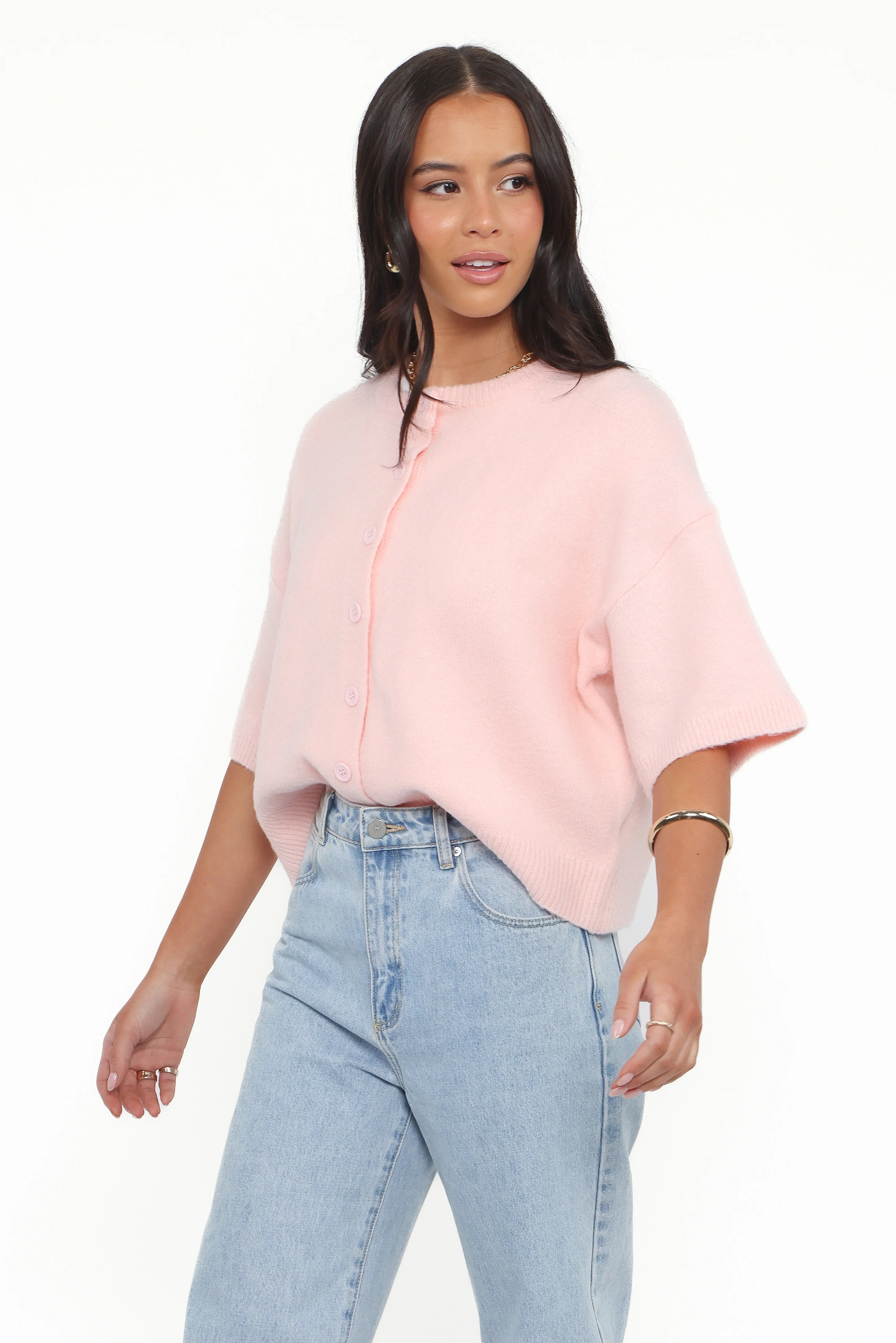 Lilith Knit Top Pink