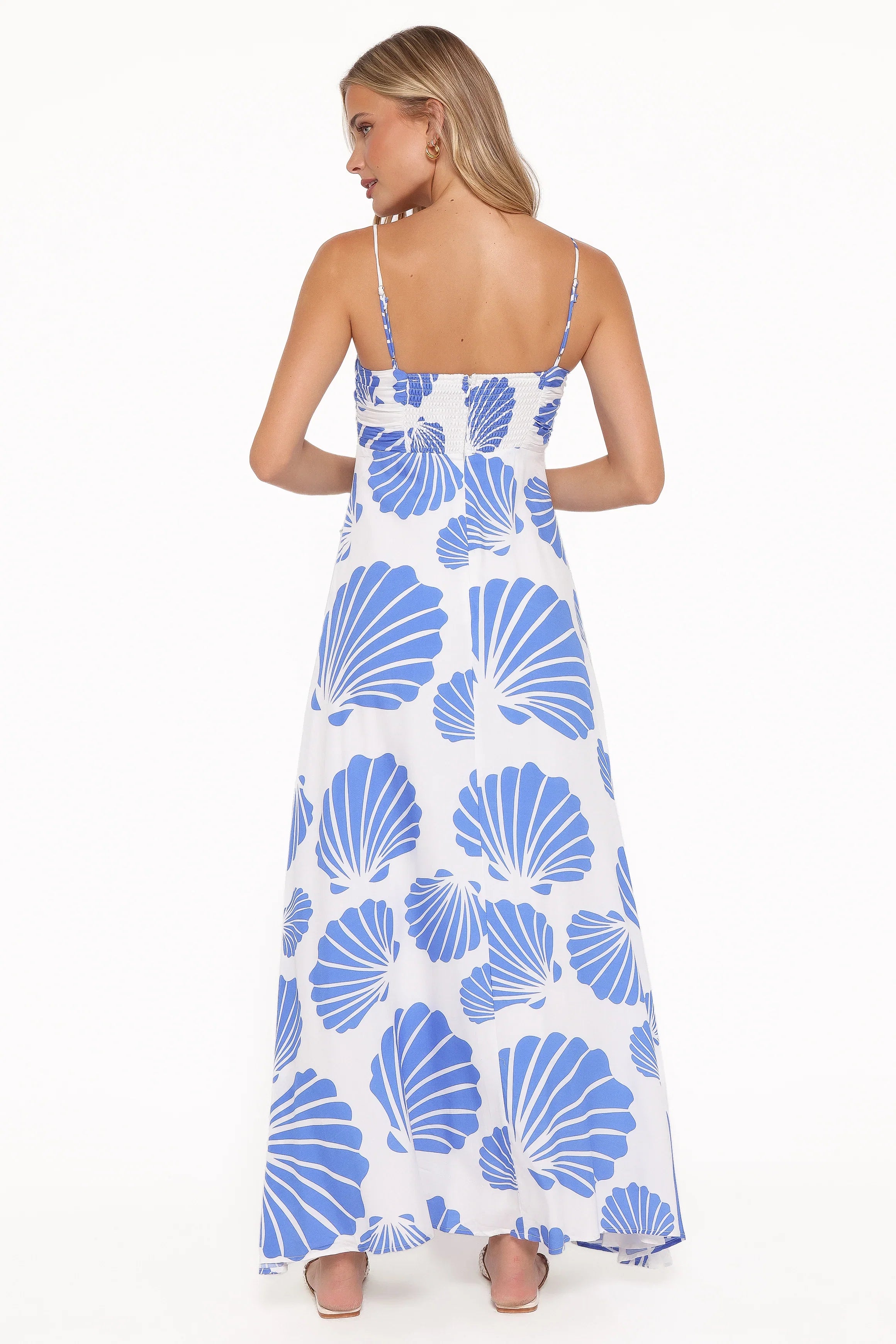 Tyla Maxi Dress Blue Shell