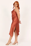 Cyprus Dress Rust