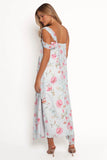 Eloisa Maxi Dress Blue Floral
