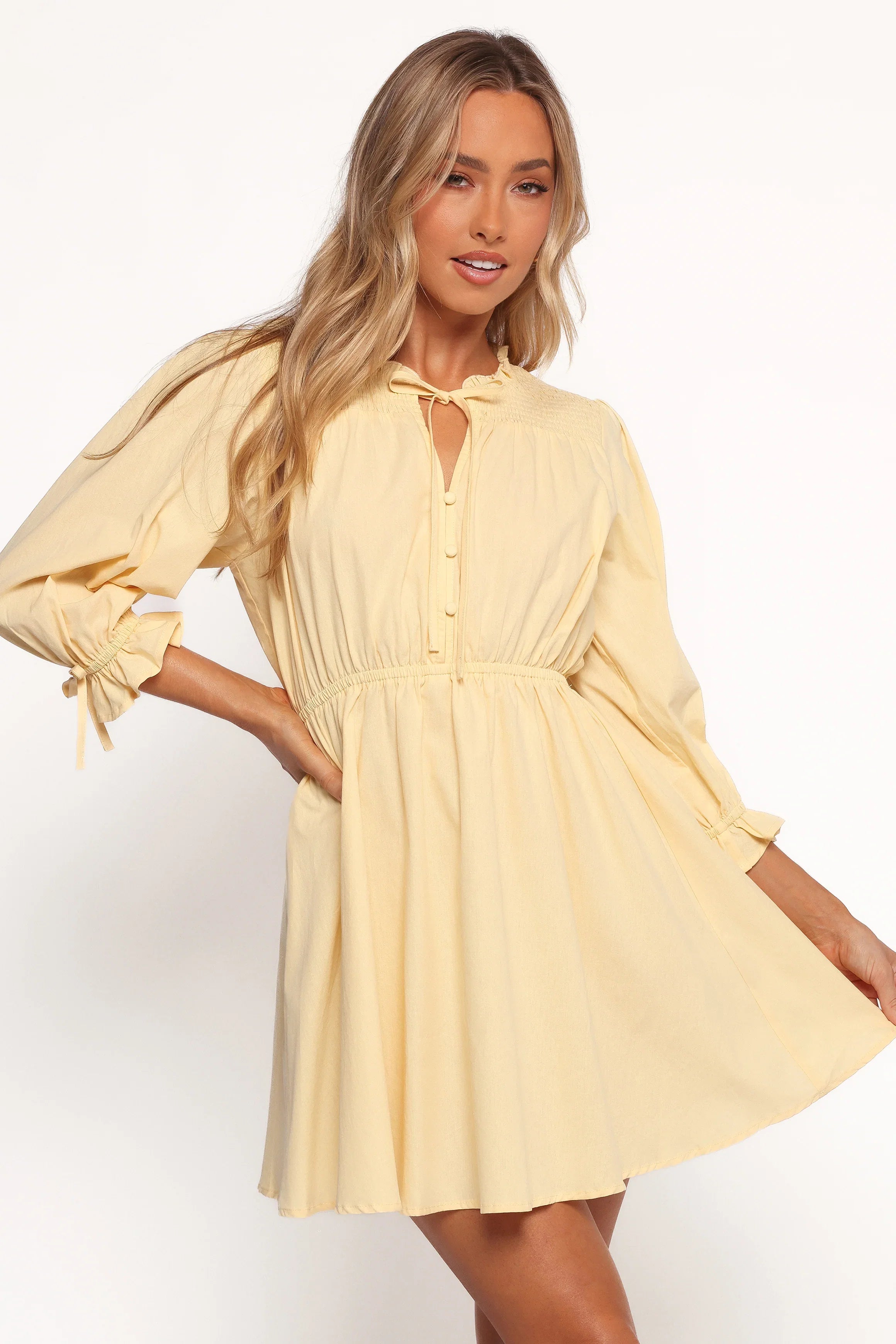 Russell Mini Dress Yellow