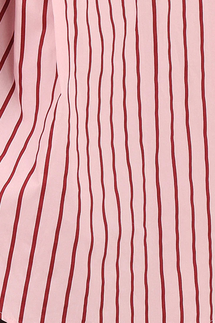 Adam Stripe Shirt Pink
