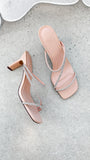 Femi Heel Nude Diamante