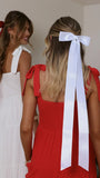 Lala Hair Bow White