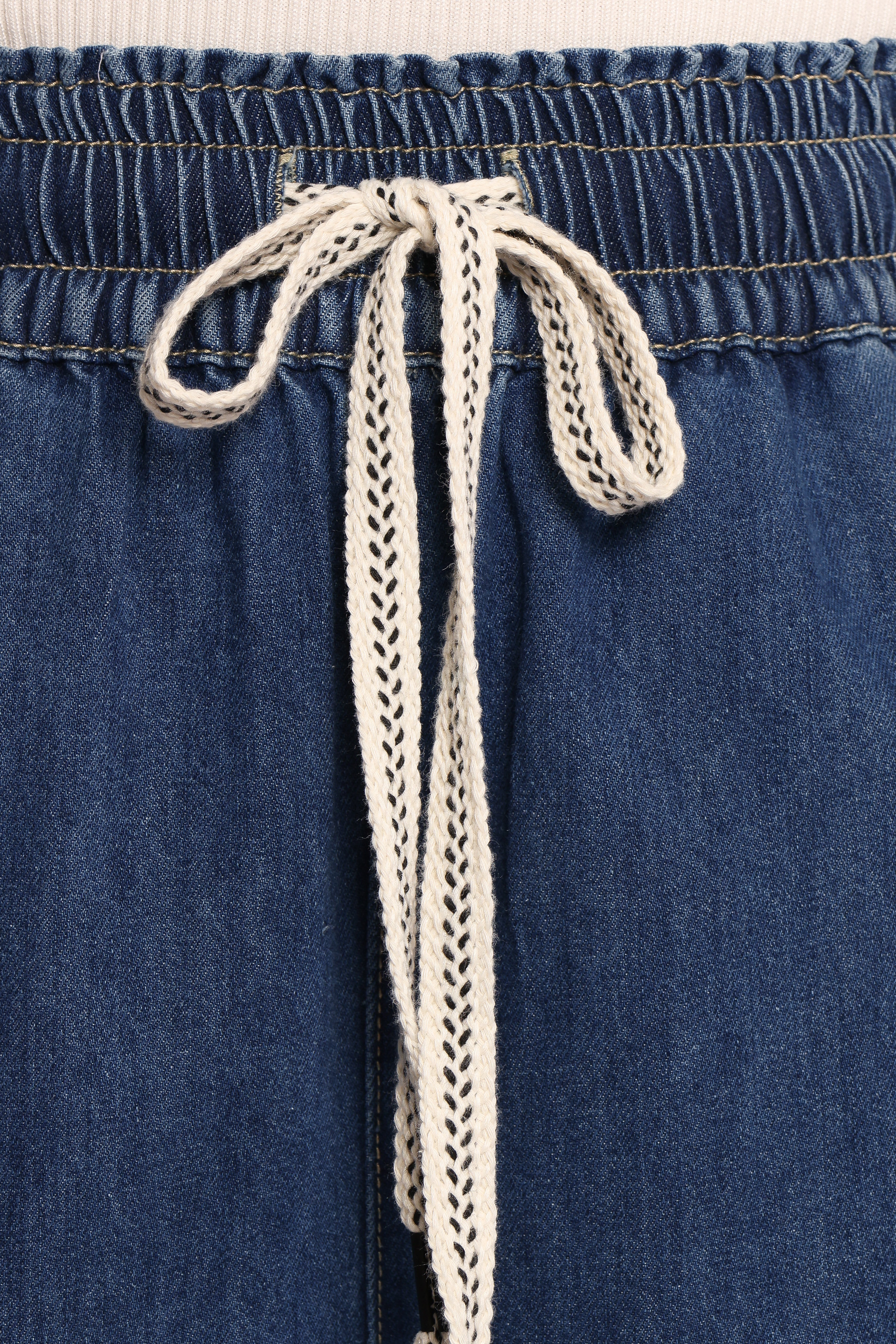 Jenni Wide Leg Pant Denim