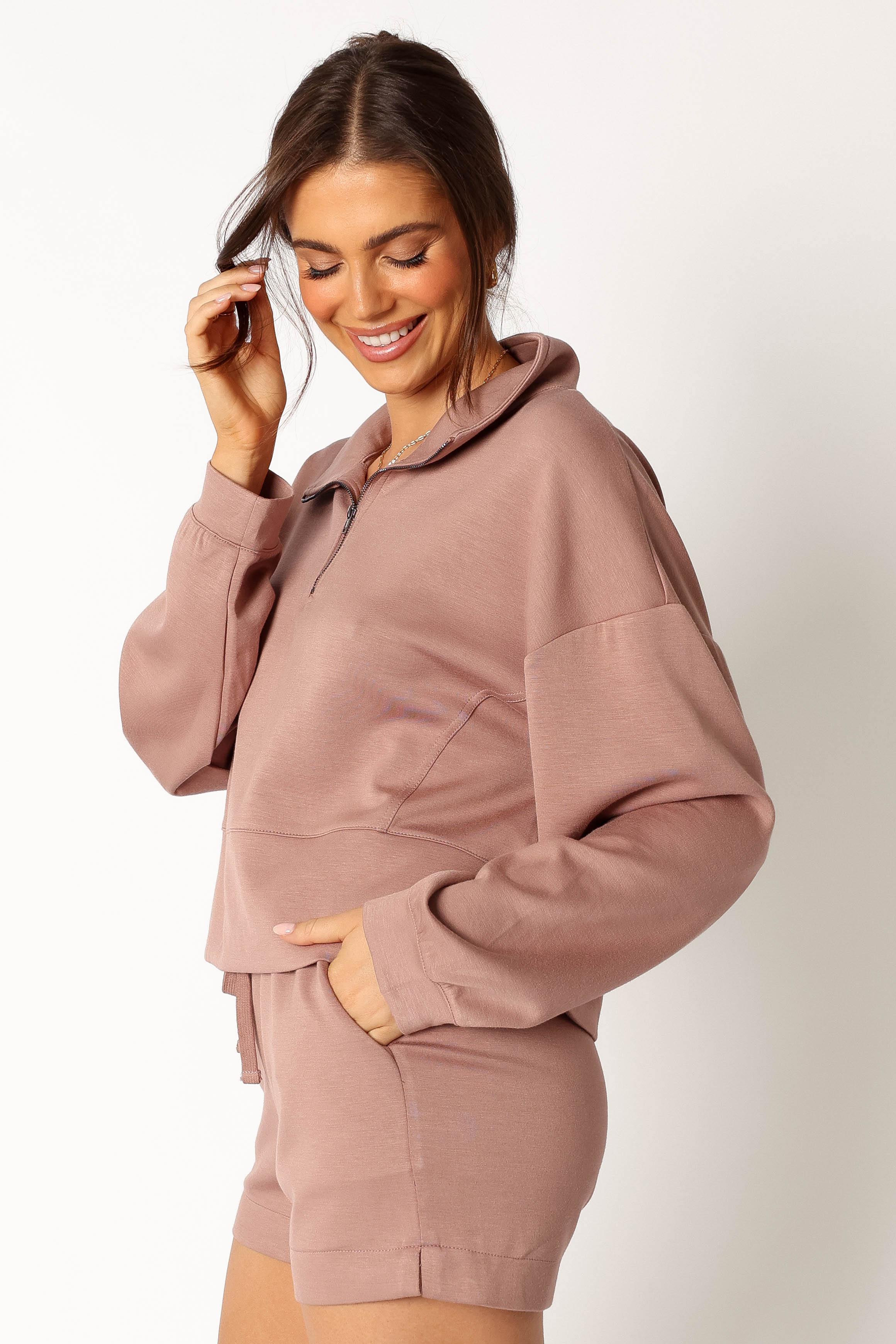 Paula Oversized Sweat Set Mocha