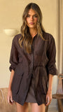 Banx Sheer Top Chocolate