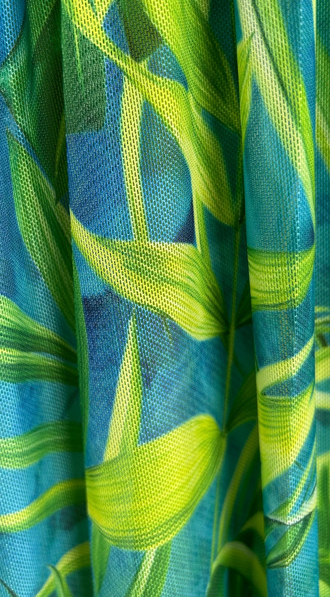 Capri Halter Tropical Print Maxi Dress Lime Green