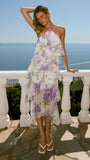 Soho Maxi Dress Lilac Floral