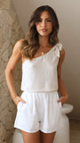 Paula Shorts White