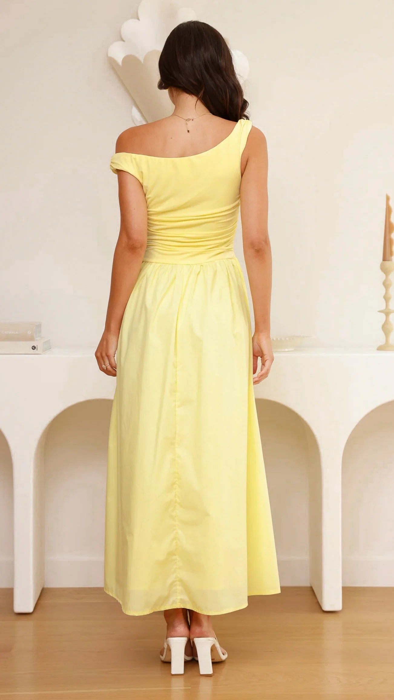 Immy Midi Dress Yellow