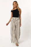 Silvia Pant Cream Stripe