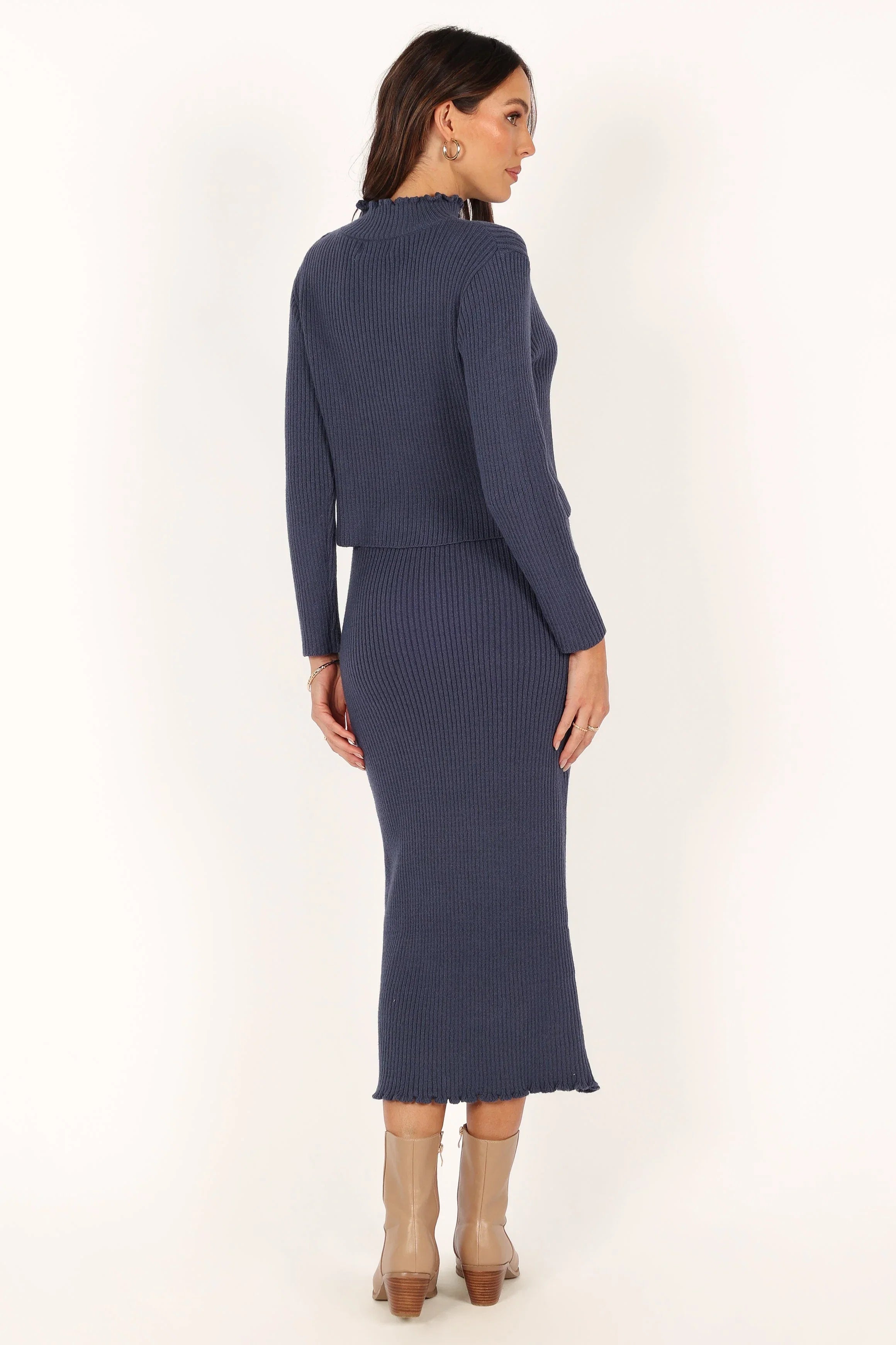 Payton Knitted Set Navy