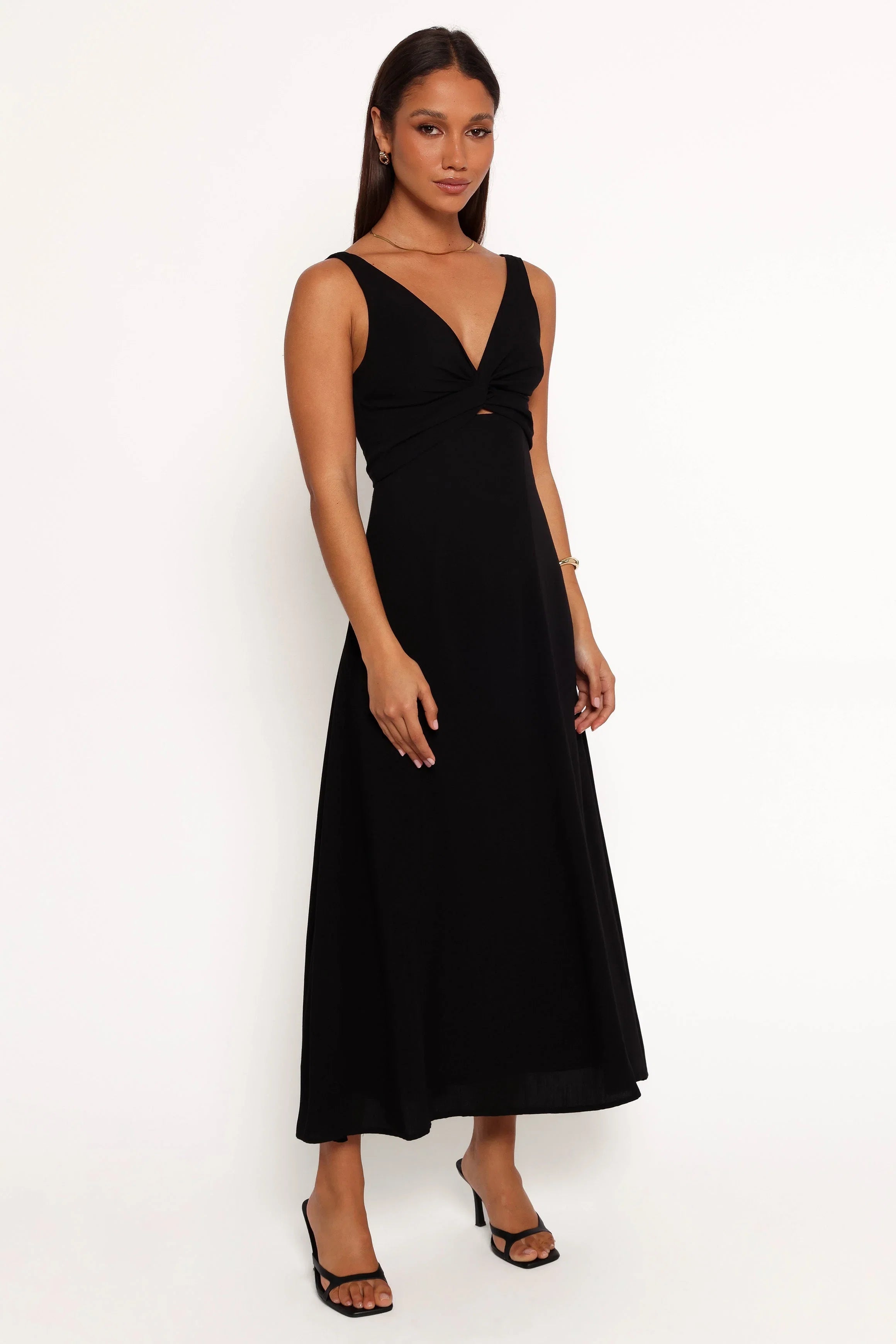 Archer Midi Dress Black