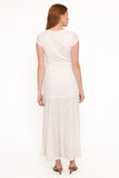 Constance Lace Maxi Dress White
