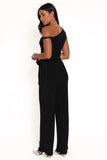 Katarina Off Shoulder Jumpsuit Black