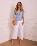 Ardenne Denim Short Sleeve Blazer