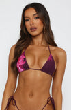 Golden Hour Bikini Top Berry Lush