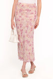 Giarda Maxi Skirt Pink Floral