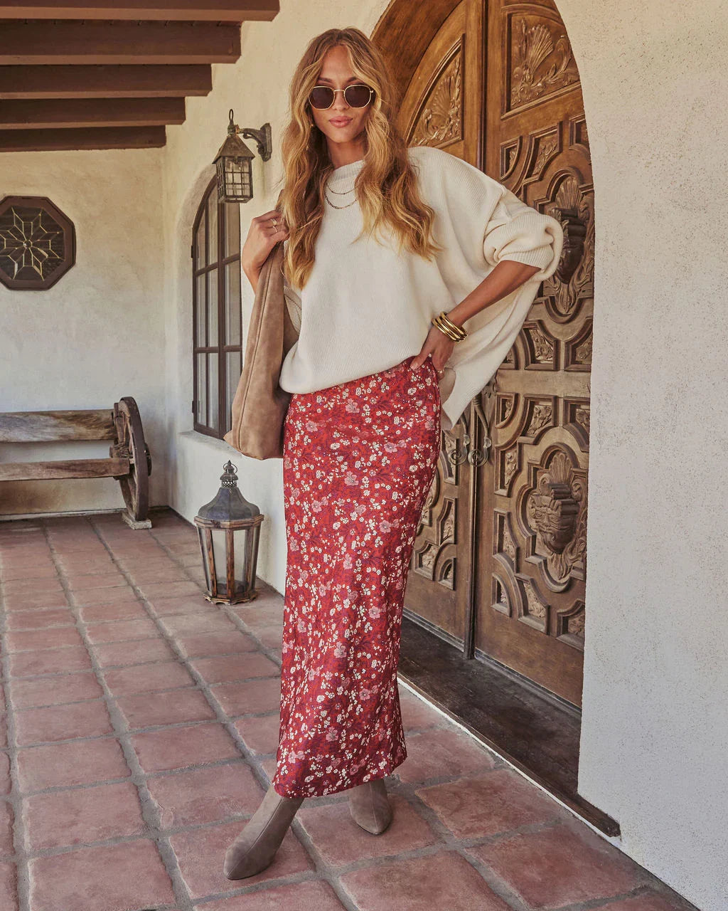 Elouise Knit Oversized Pullover Sweater