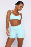 Spin Seamless Bike Shorts 4 Malibu Blue