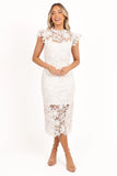 Becca Midi Dress White