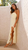 Kiyah Midi Dress Yellow