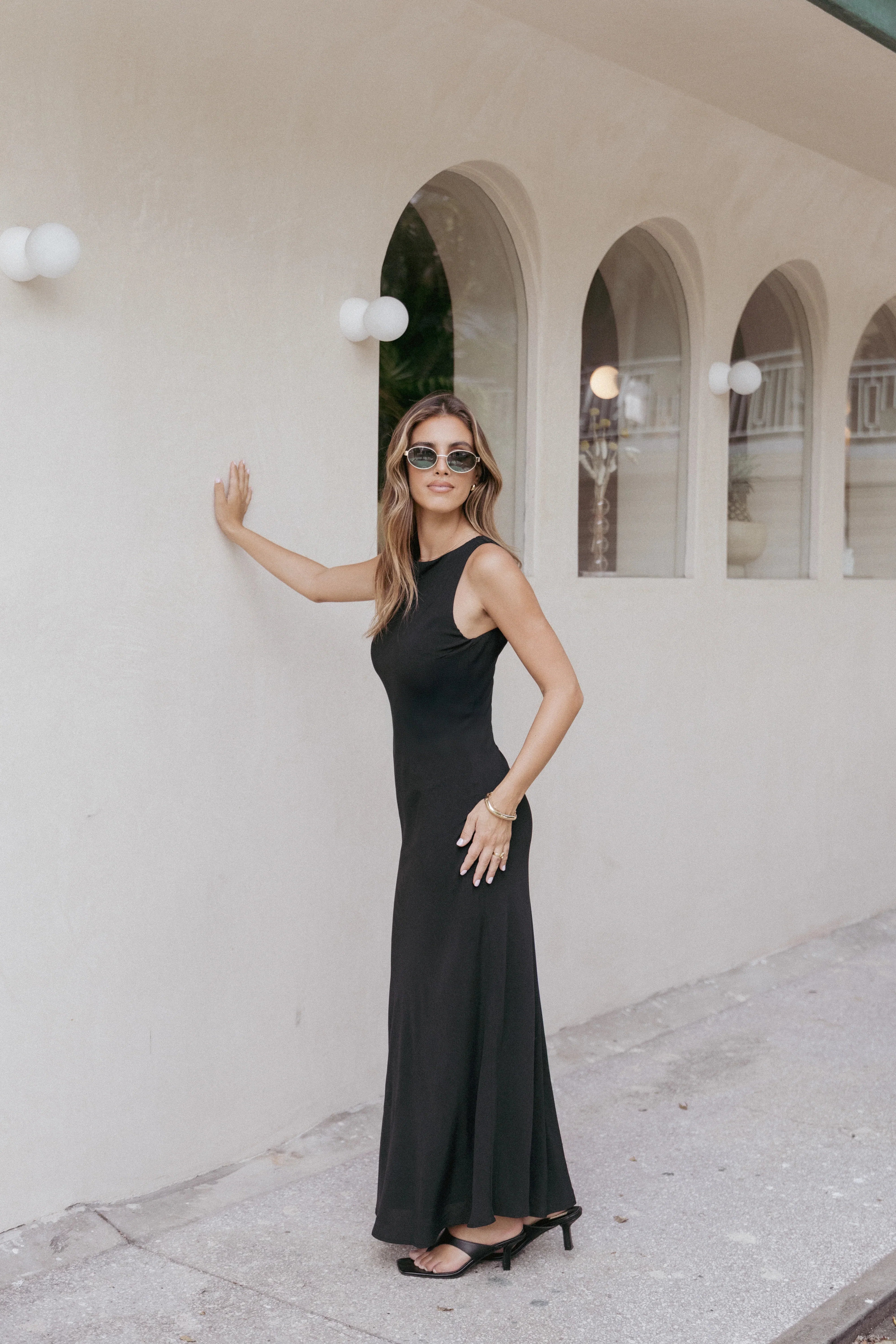 Flavia Maxi Dress Black