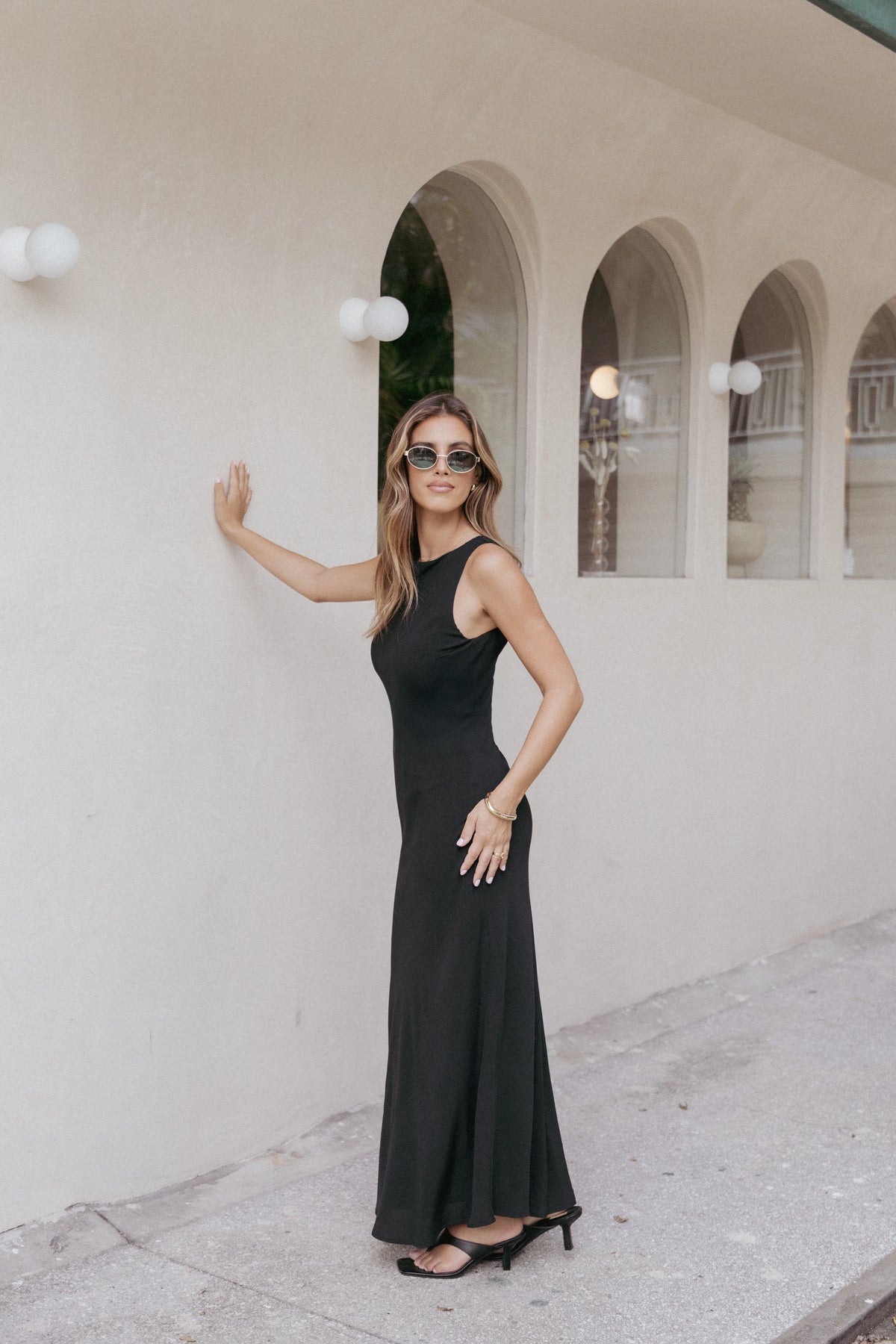 Flavia Maxi Dress Black