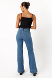 Nico Wide Leg Jean Dark Blue