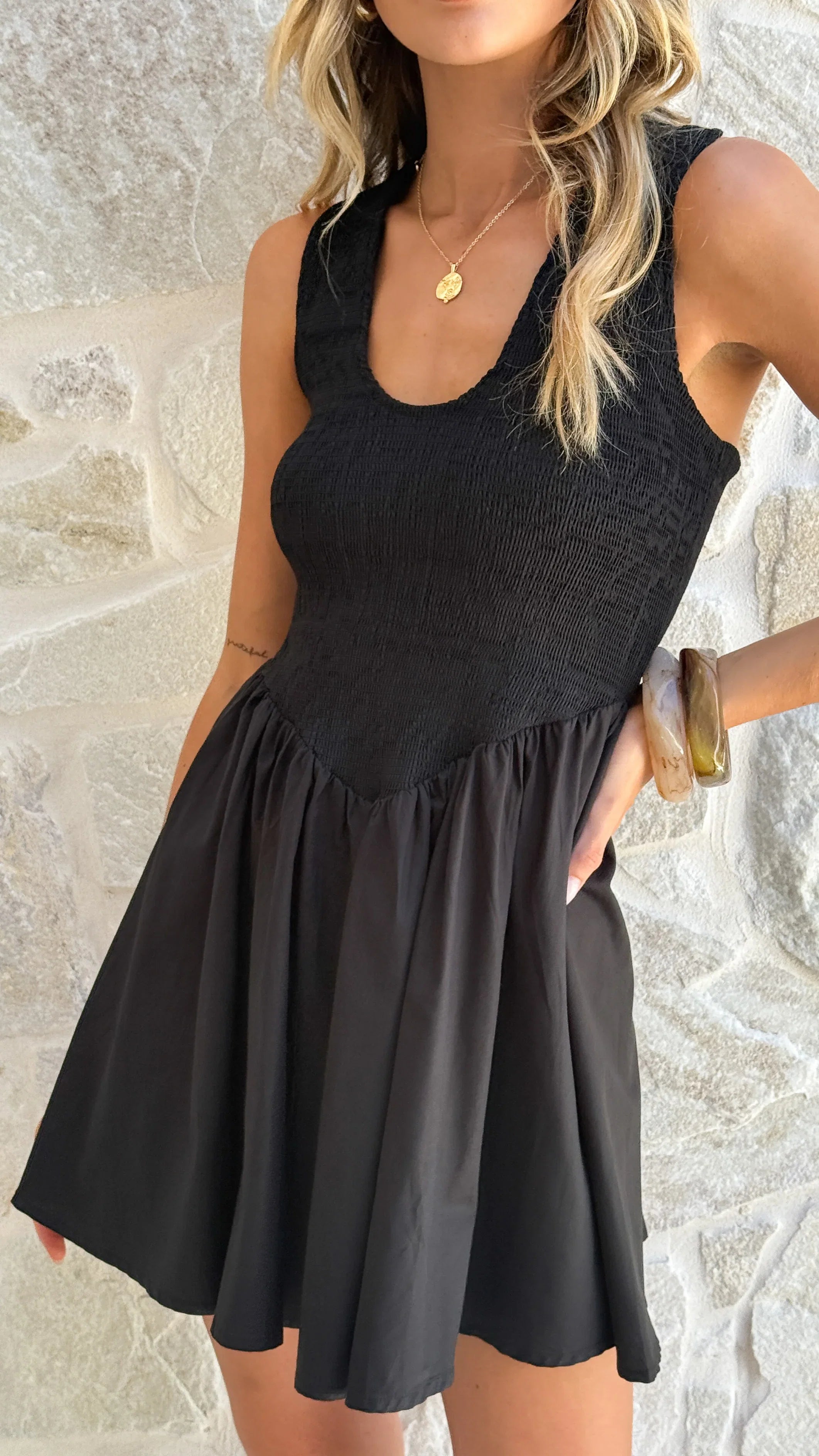 Amira Mini Dress Black