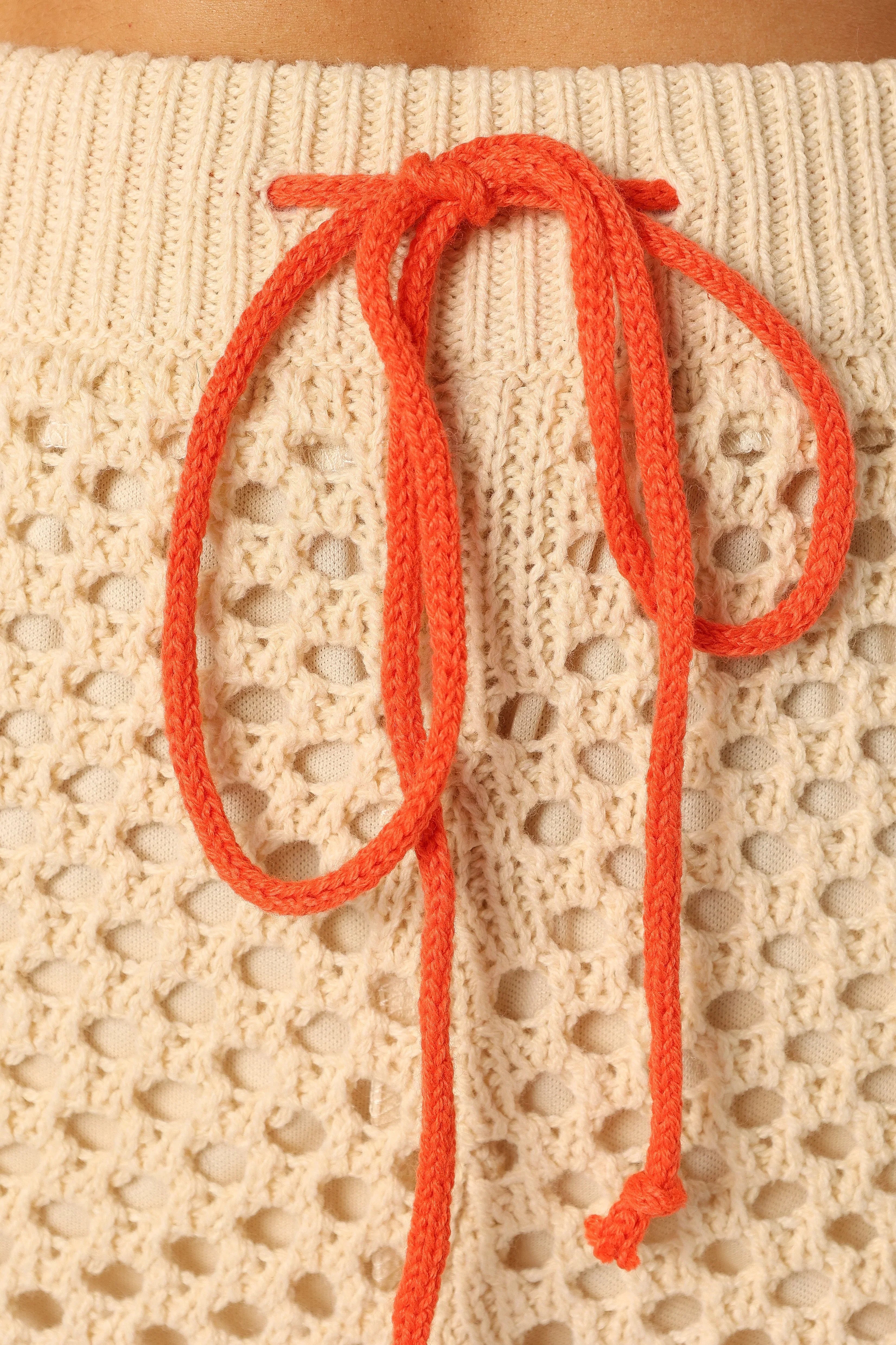 Val Knit Short Beige