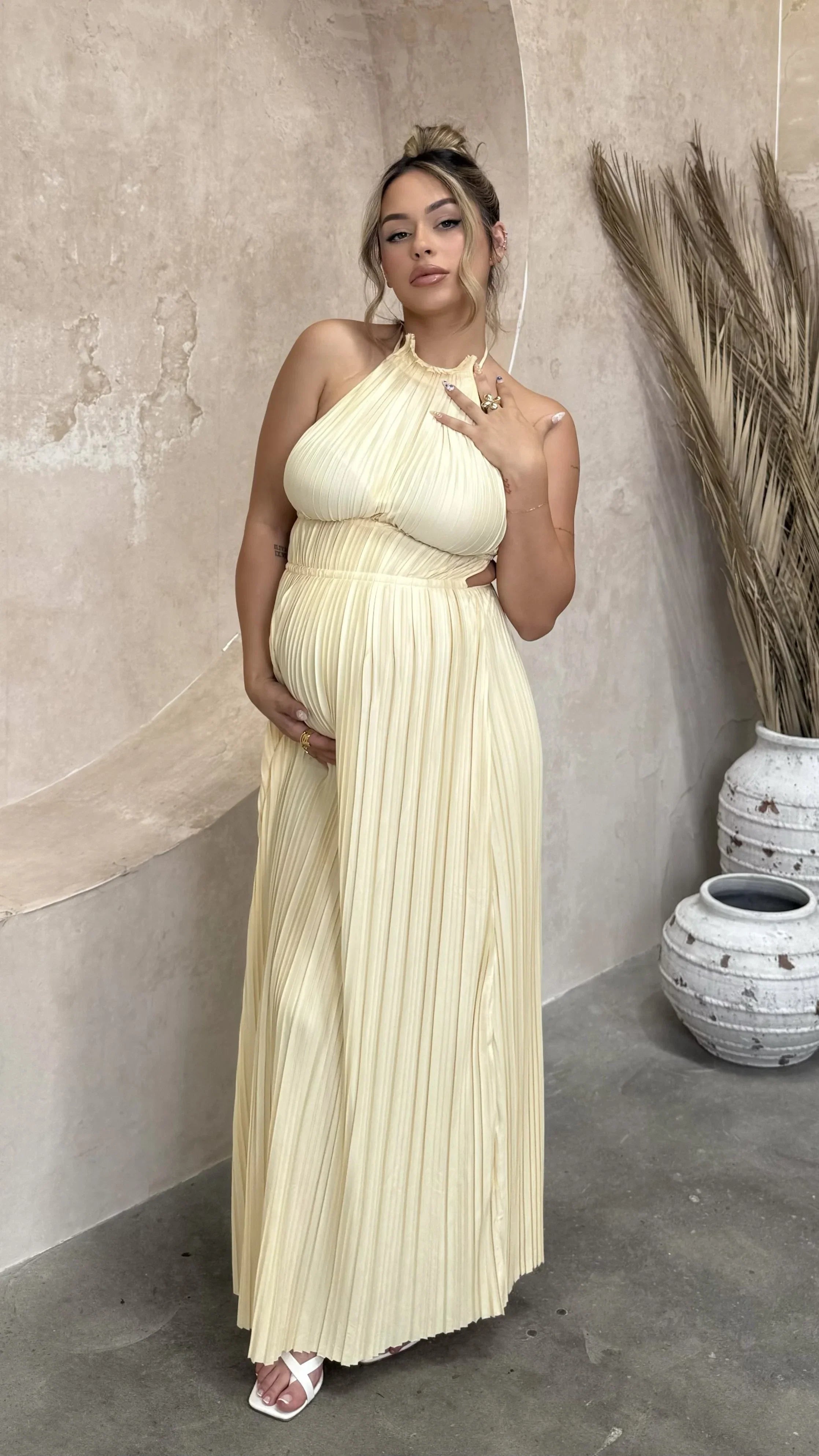 Frances Maxi Dress Yellow