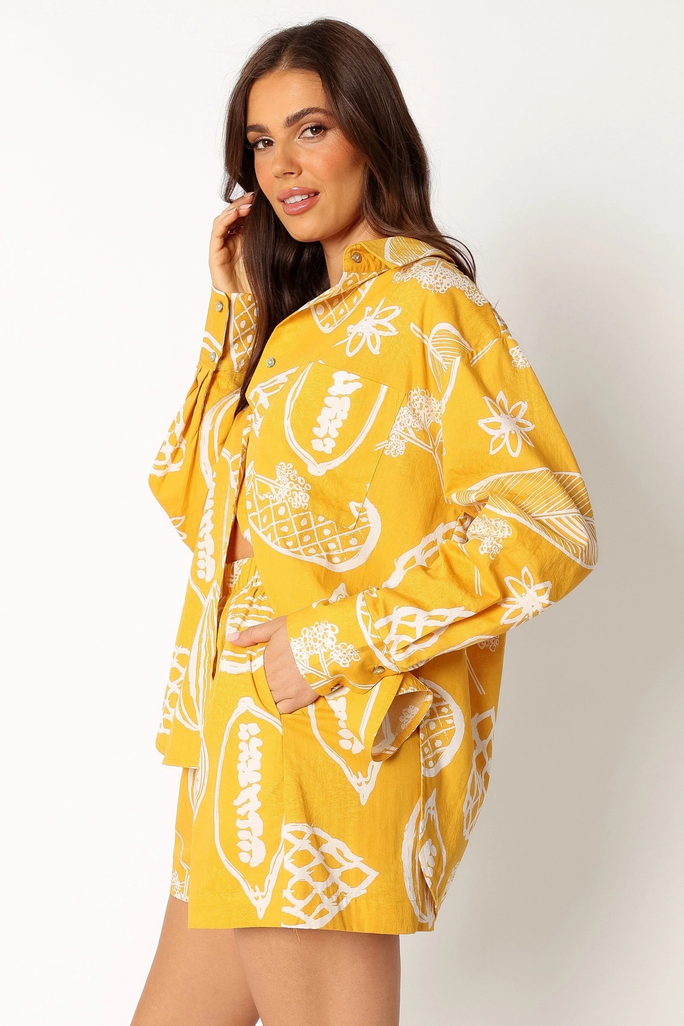 Bonnie Two Piece Set Yellow