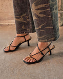 Mylee Strappy Vegan Leather Heels