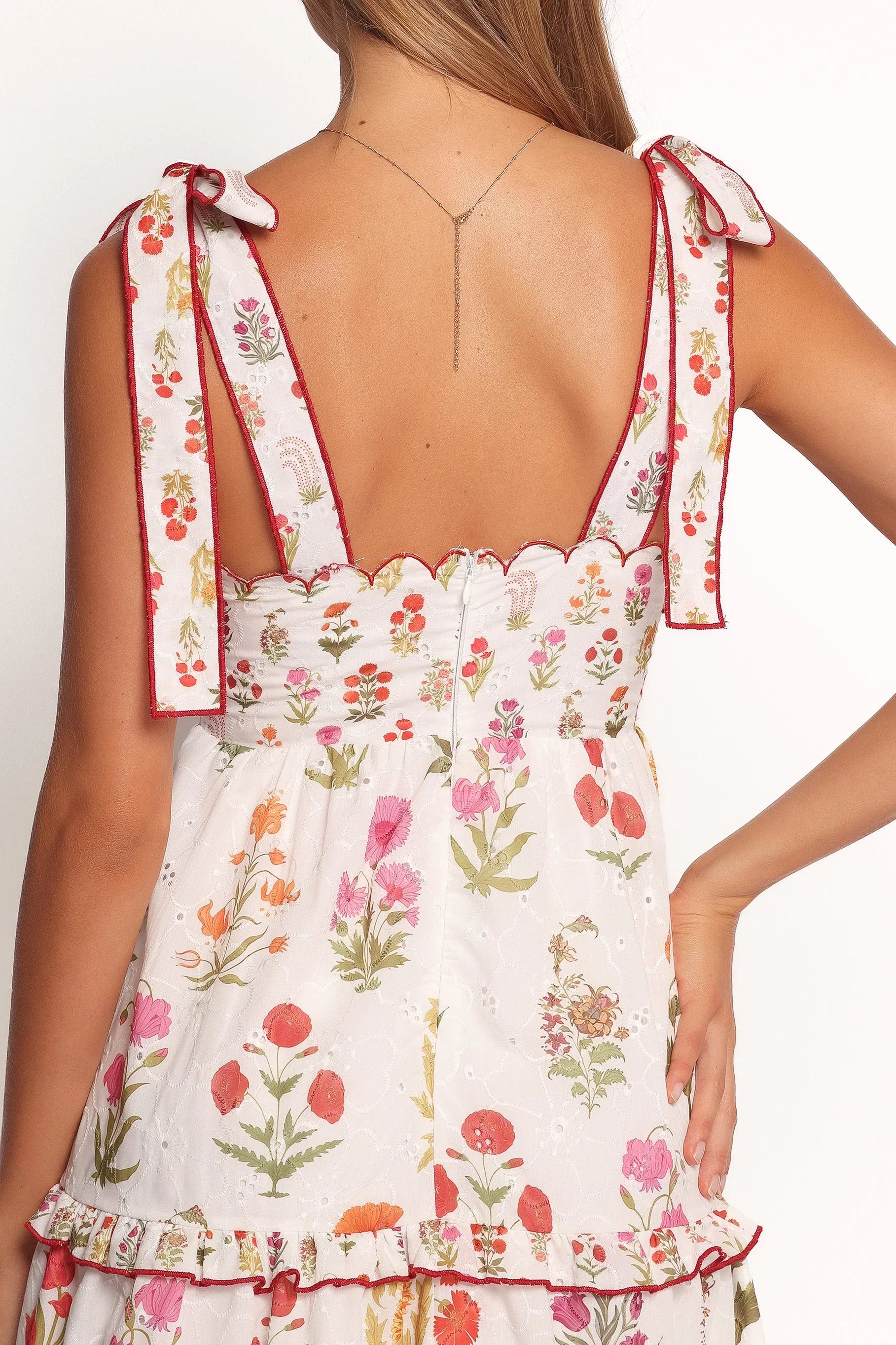 Aurelia Maxi Dress White Floral