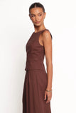 Chiaro Shell Top Brown
