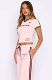 Too Chill Baby Tee Pink