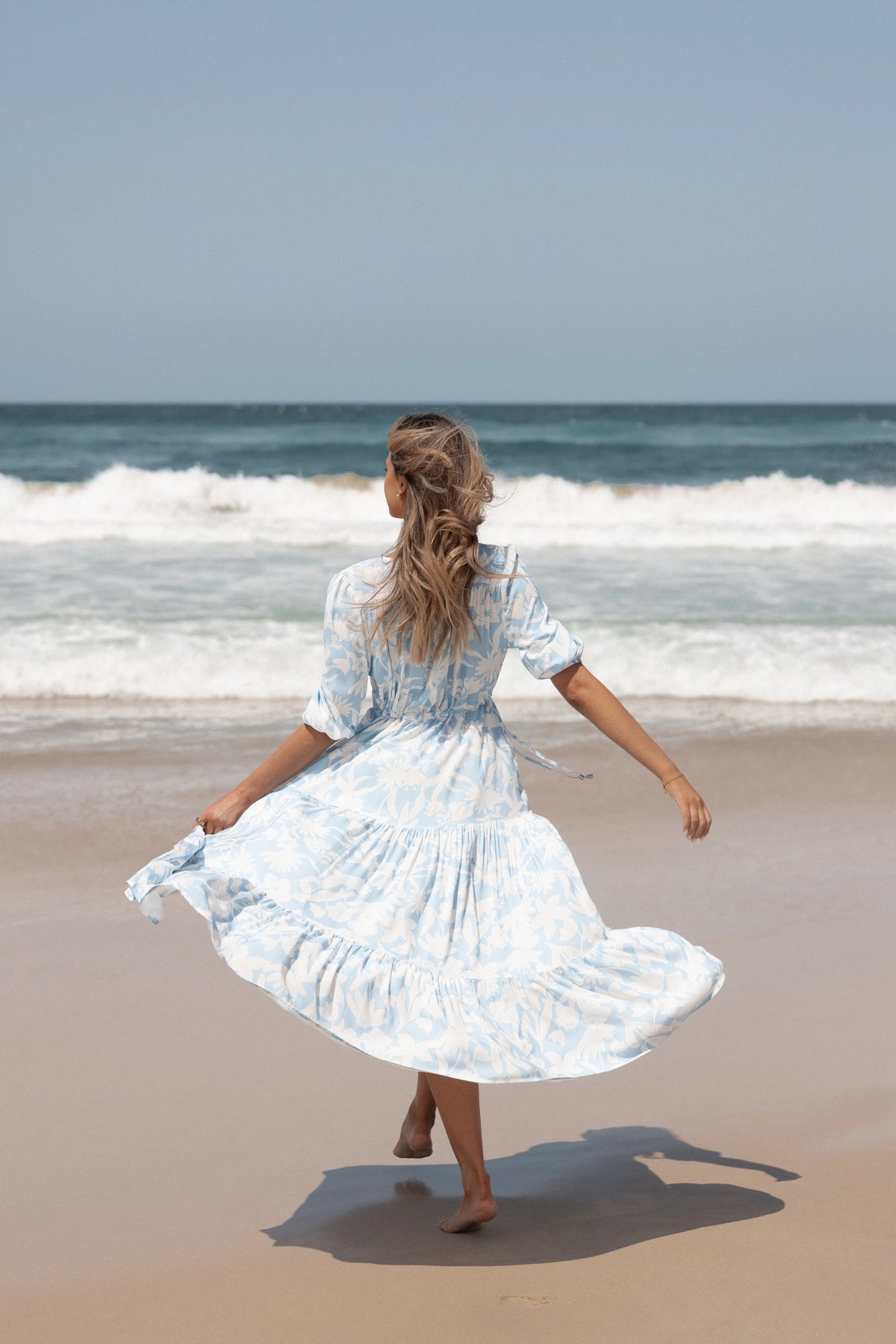 Kelda Dress Blue Floral