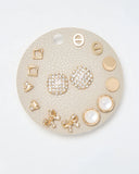 Catronia Multi Stud Earring Set