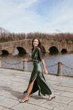 Ricki Maxi Dress Olive Green
