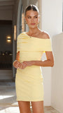 Telaia Mini Dress Yellow