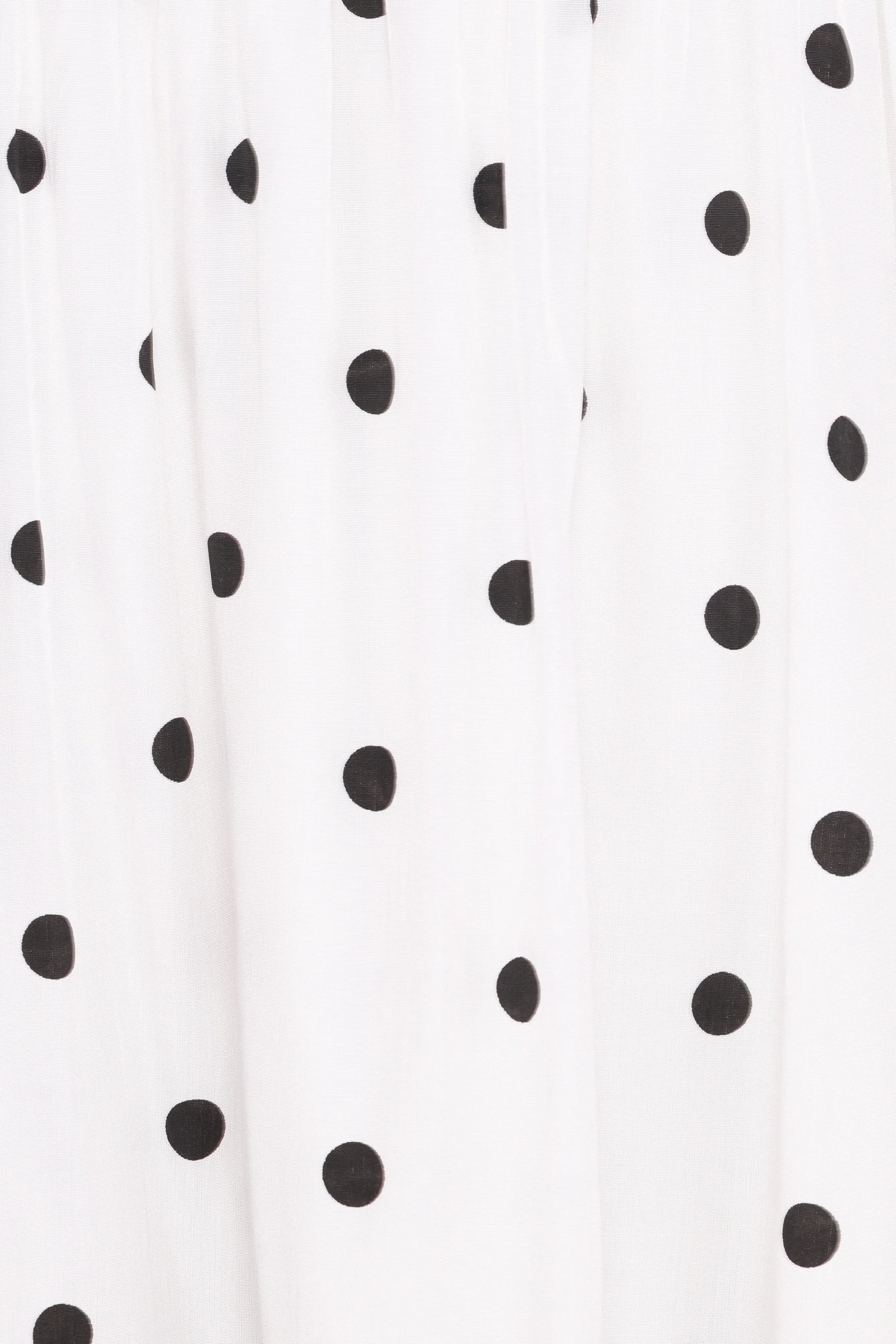 Mona Mini Dress Black Polka