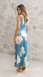 Cairo Button Up Vest Blue Orchid