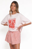 Caffe Dei Fiori Tee Pink