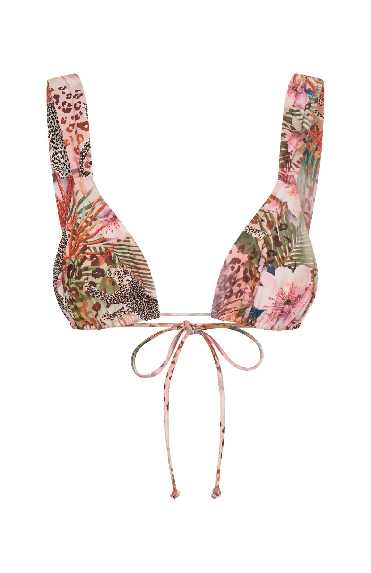 Levanto Bikini Top Feline Flora