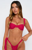 Elouera Bikini Top Cherry Red