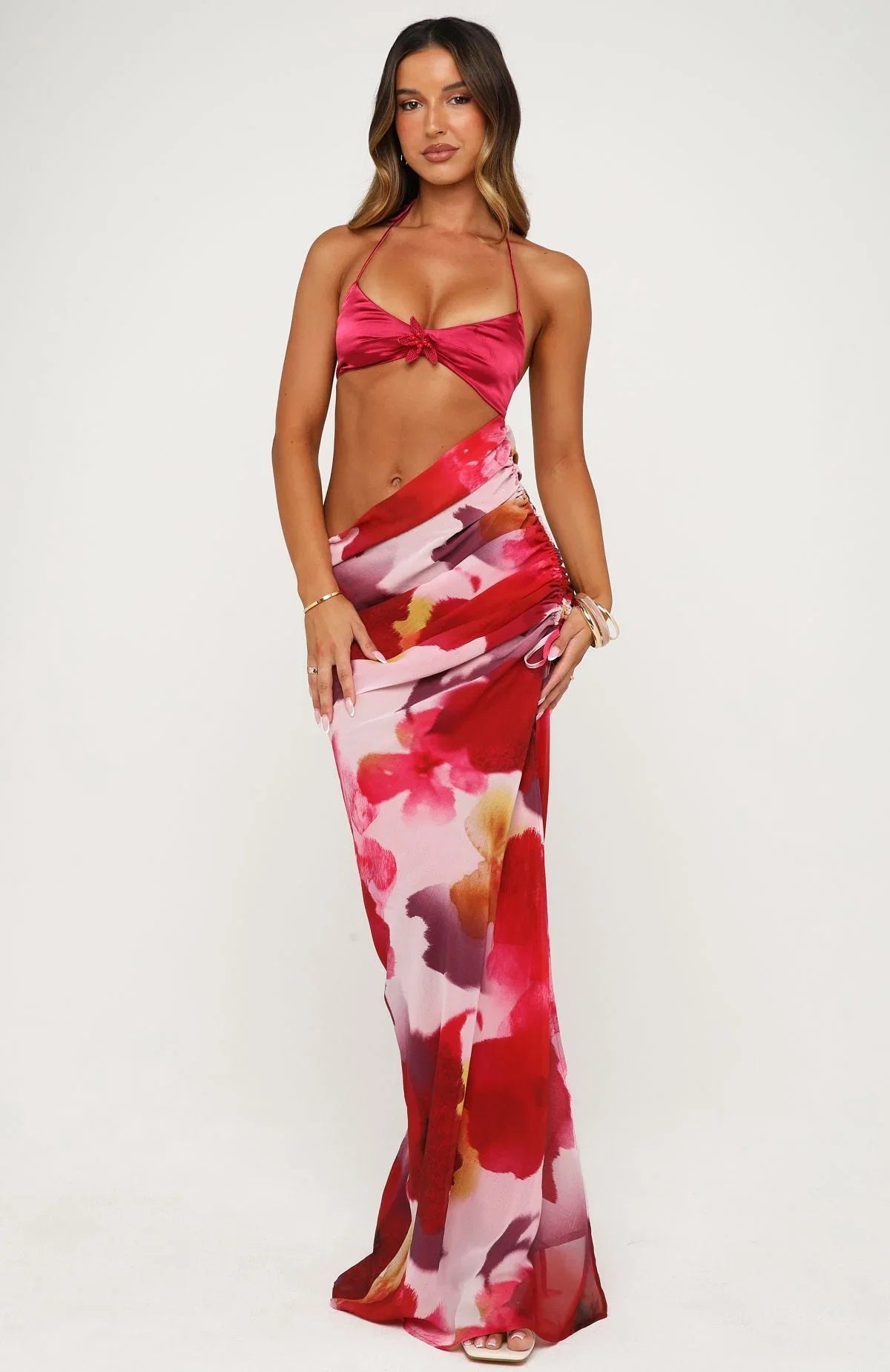 Prove Me Wrong Maxi Dress Berry Nectar