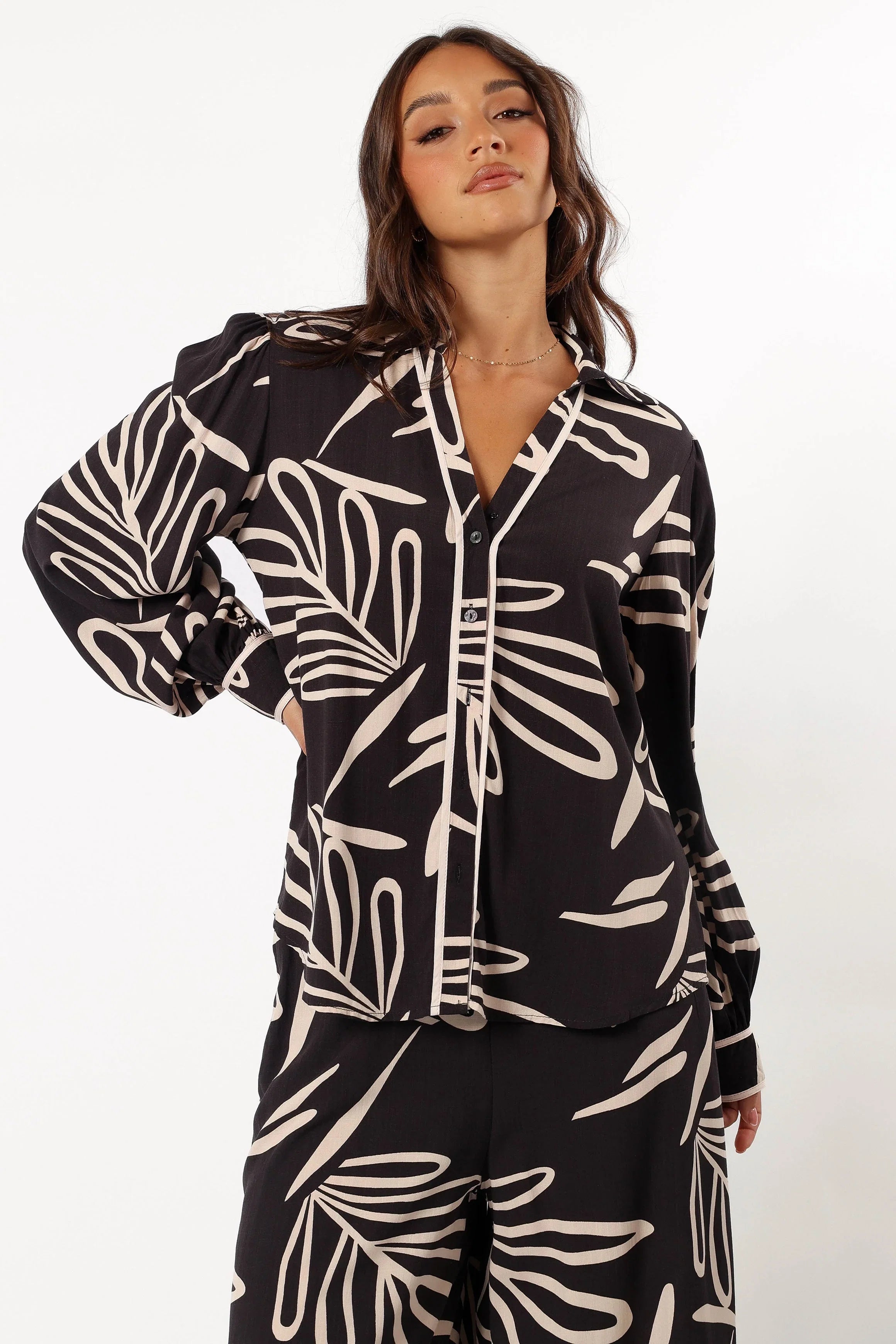 Talia Top Black